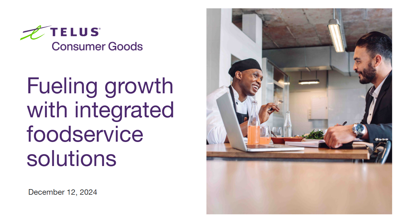 Fueling growth with integrated foodservice solutions